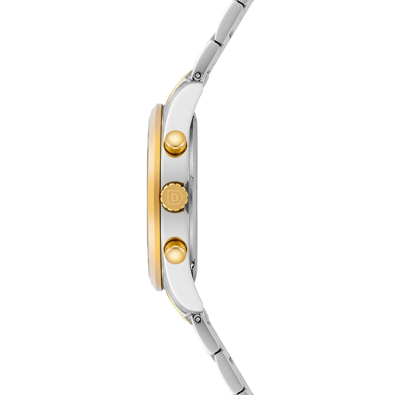 Herren Chronograph bicolor Edelstahl bicolor