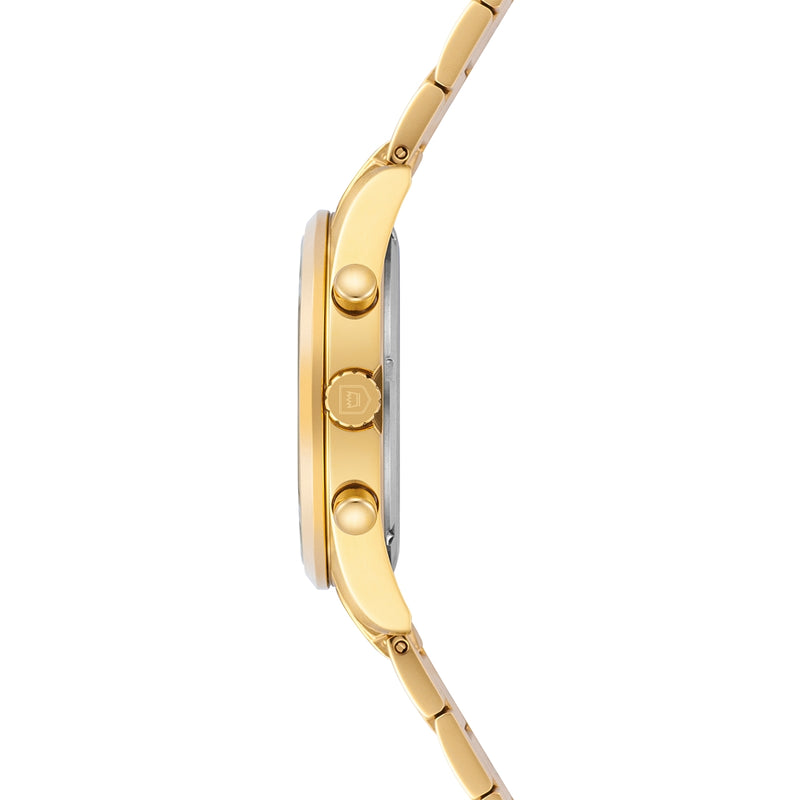 Herren Chronograph gelbgold Edelstahl gelbgold