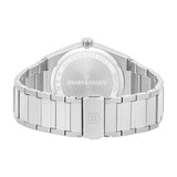 Herren Quarzuhr silber Edelstahl silber