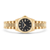 Damen Quarzuhr gelbgold Edelstahl gelbgold