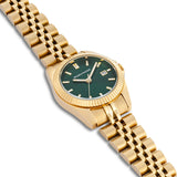 Damen Quarzuhr gelbgold Edelstahl gelbgold