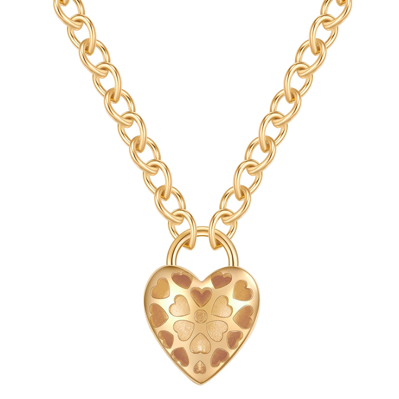 Kette mit Anhänger gelbgold