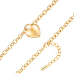 Kette mit Anhänger gelbgold