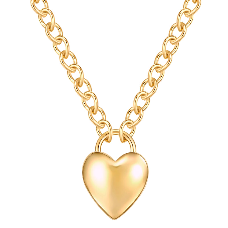 Kette mit Anhänger gelbgold