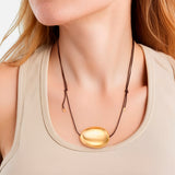 Kette mit Anhänger gelbgold