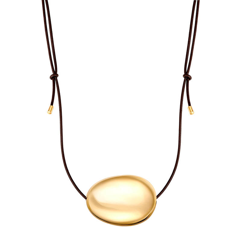 Kette mit Anhänger gelbgold