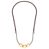 Kette mit Anhänger gelbgold