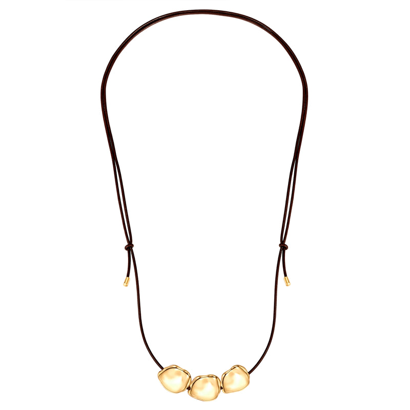 Kette mit Anhänger gelbgold