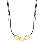 Kette mit Anhänger gelbgold