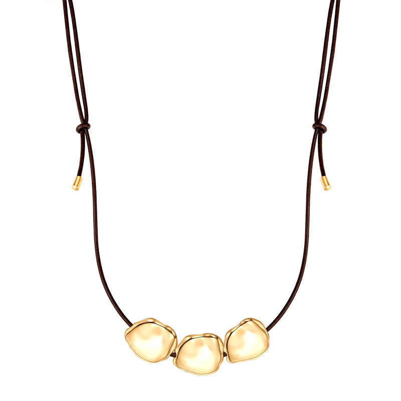 Kette mit Anhänger gelbgold