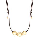 Kette mit Anhänger gelbgold