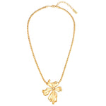 Kette mit Anhänger gelbgold