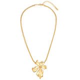 Kette mit Anhänger gelbgold