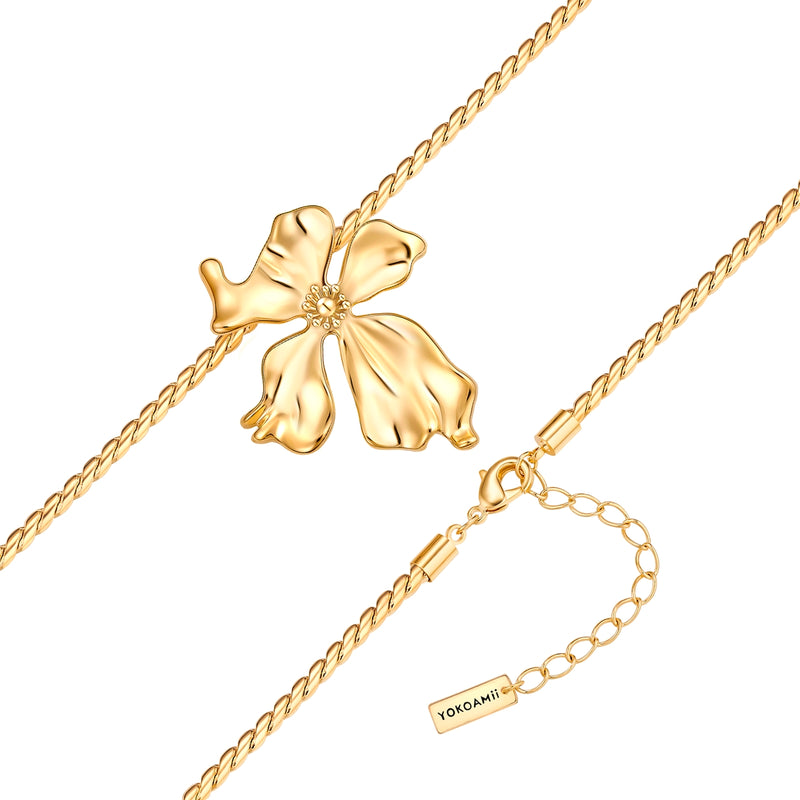 Kette mit Anhänger gelbgold