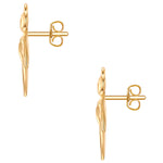 Ohrstecker gelbgold