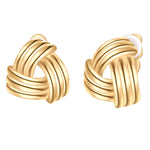 Ohrclips gelbgold