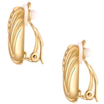 Ohrclips gelbgold
