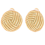 Ohrclips gelbgold