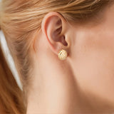 Ohrstecker gelbgold