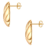 Ohrstecker gelbgold