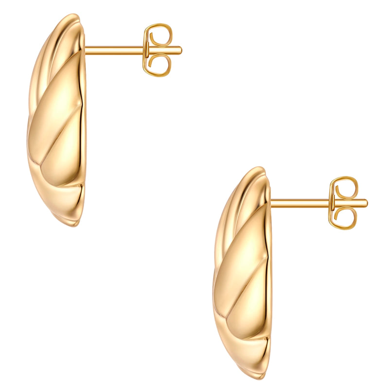 Ohrstecker gelbgold