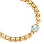 Armband gelbgold Zirkonia weiß