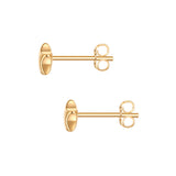Ohrstecker Sterling Silber gelbgold