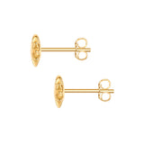 Ohrstecker Sterling Silber gelbgold