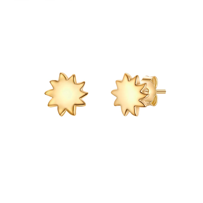 Ohrstecker Sterling Silber gelbgold