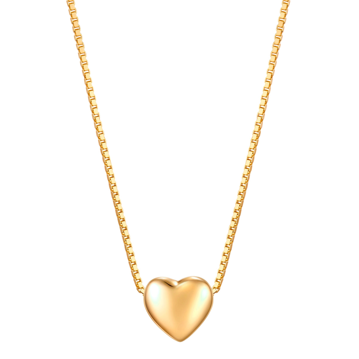Kette mit Anhänger Sterling Silber gelbgold