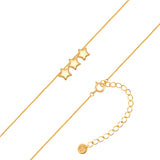 Kette mit Anhänger Sterling Silber gelbgold