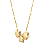 Kette mit Anhänger Sterling Silber gelbgold
