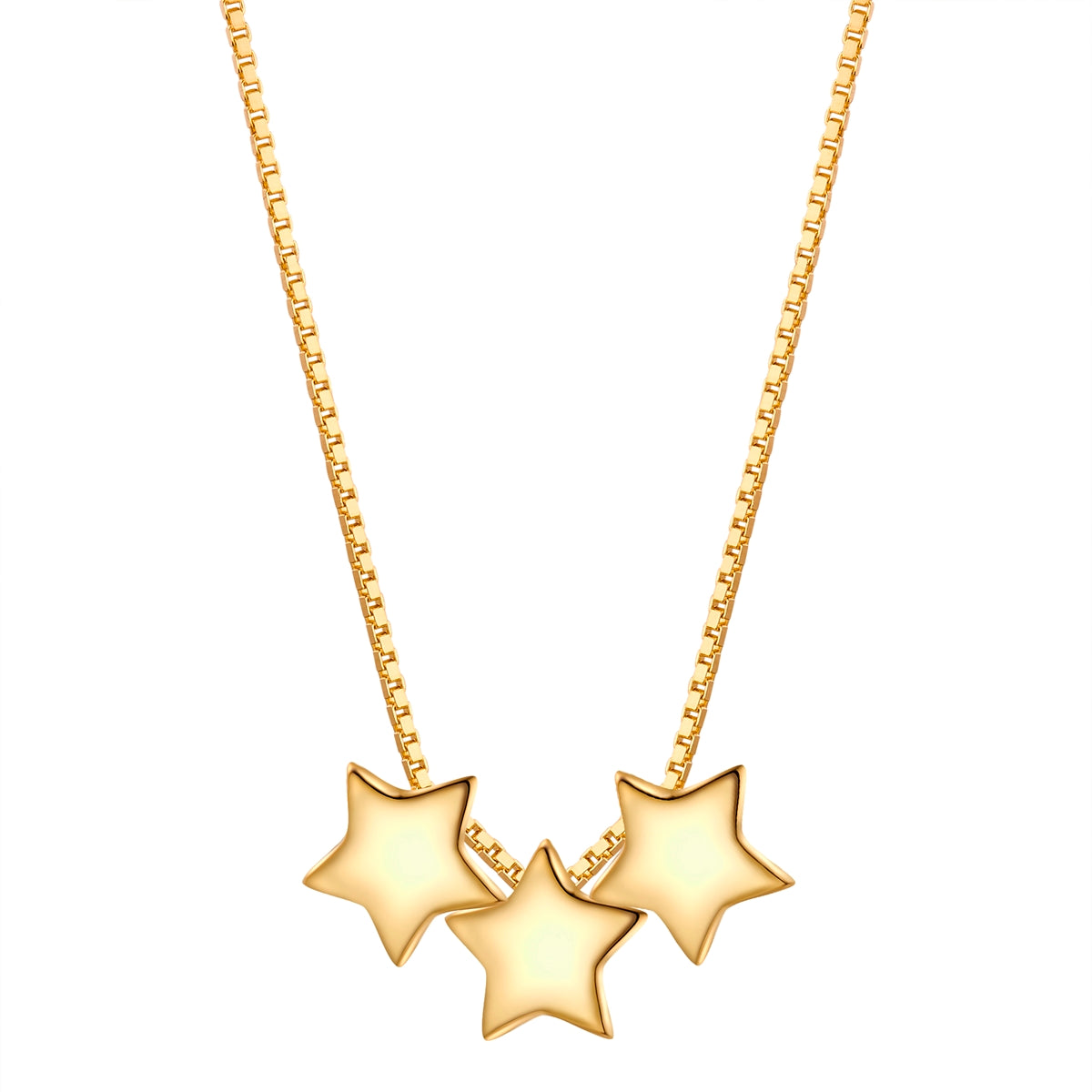 Kette mit Anhänger Sterling Silber gelbgold