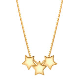 Kette mit Anhänger Sterling Silber gelbgold