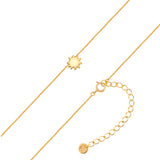 Kette mit Anhänger Sterling Silber gelbgold
