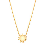 Kette mit Anhänger Sterling Silber gelbgold