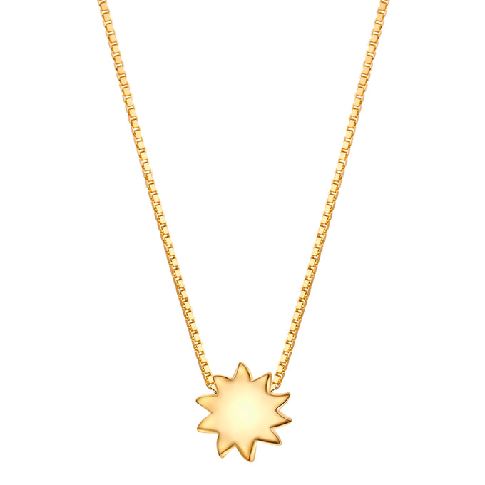 Kette mit Anhänger Sterling Silber gelbgold