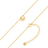 Kette mit Anhänger Sterling Silber gelbgold