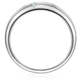 Ring Sterling Silber Zirkonia weiß