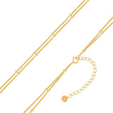 Kette Sterling Silber gelbgold