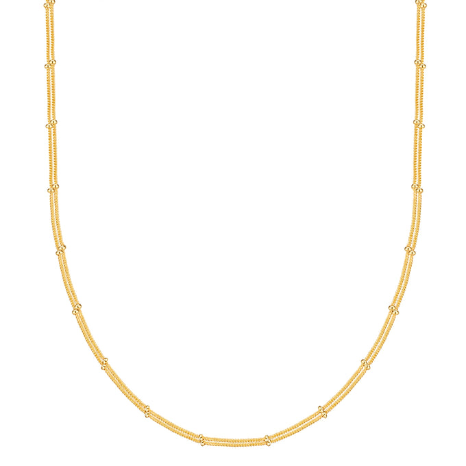 Kette Sterling Silber gelbgold