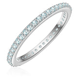 Ring Sterling Silber Zirkonia weiß