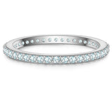 Ring Sterling Silber Zirkonia weiß