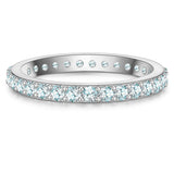 Ring Sterling Silber Zirkonia weiß