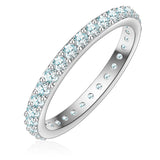 Ring Sterling Silber Zirkonia weiß