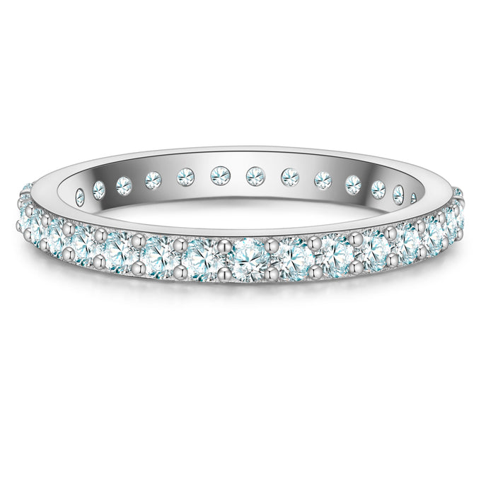 Ring Sterling Silber Zirkonia weiß