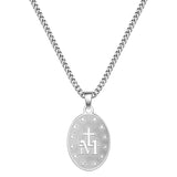 Kette mit Anhänger Edelstahl