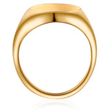 Ring Edelstahl gelbgold