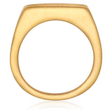 Ring Edelstahl gelbgold