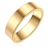 Ring Edelstahl gelbgold